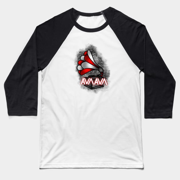 The Song of a Storm Baseball T-Shirt by The Twisted Shop